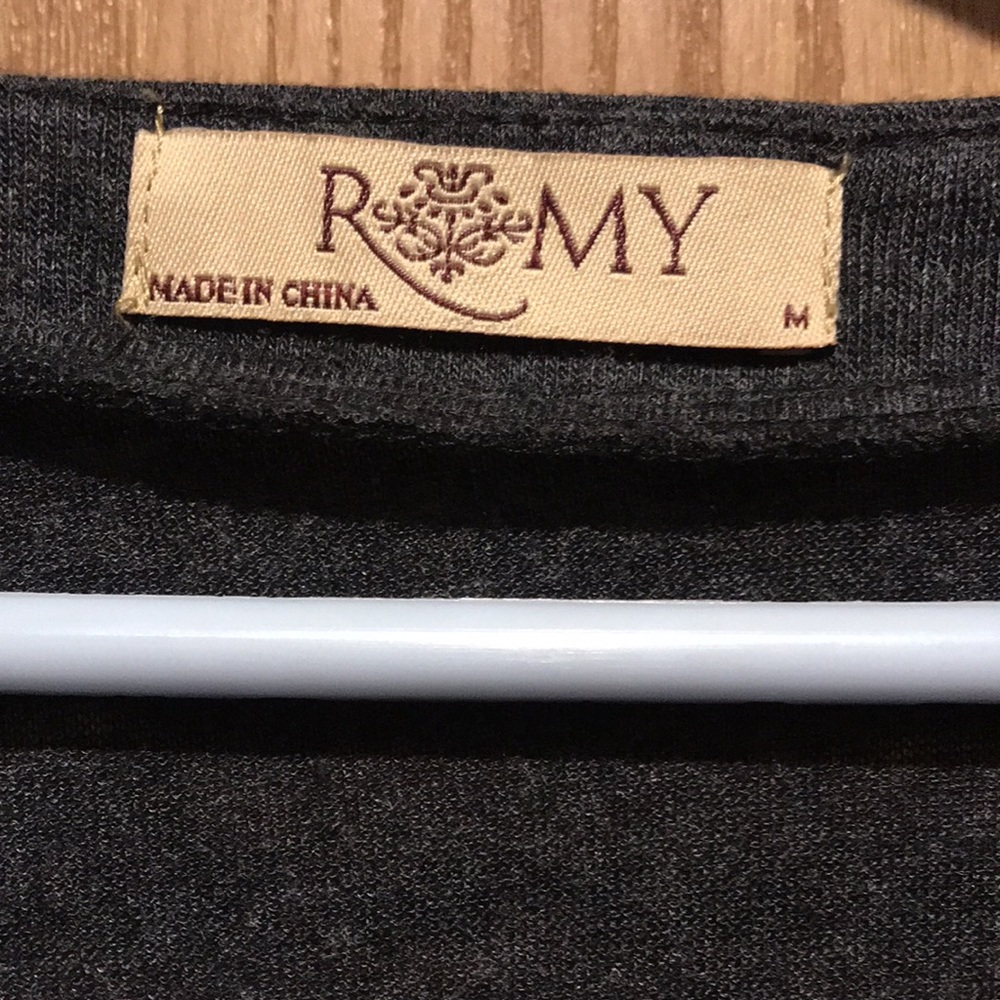 SOFT Romy Gray W/Lace & Buttons Lightweight - Picture 5 of 14